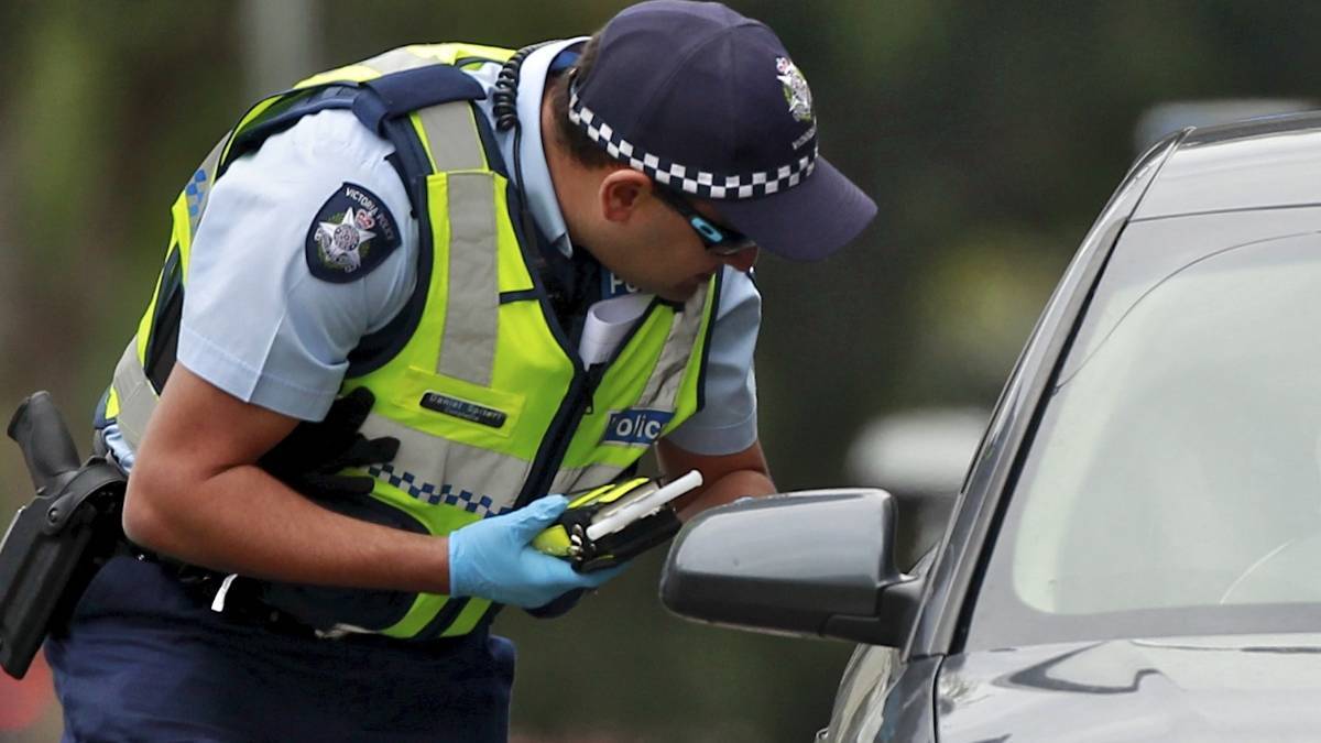 police fined driver for meth