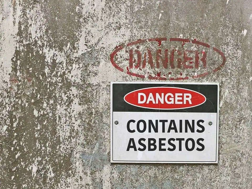 Danger Sign - Asbestos Report